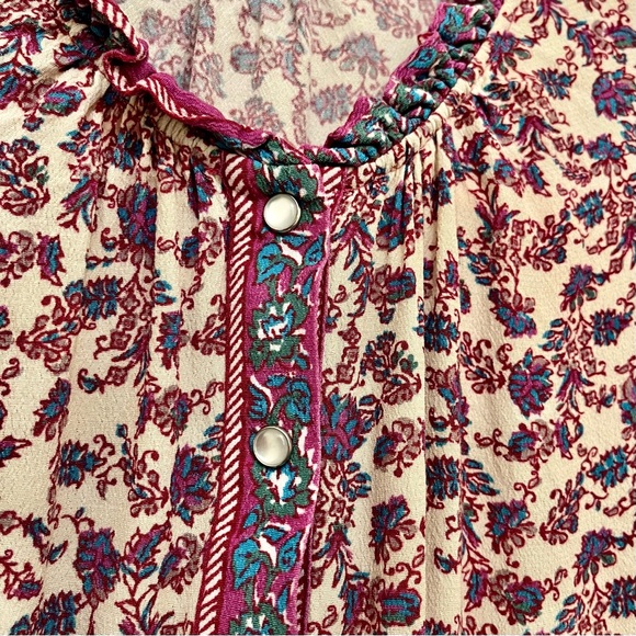 Sézane Lio Dress Jaipur Floral Print US6/FR38 - Picture 3 of 12